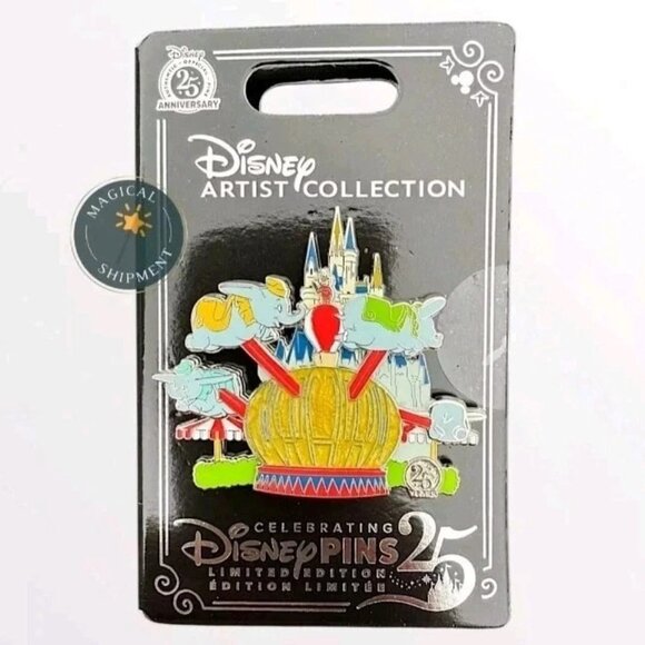 Disney Artist Series Maria Stuckey - Dumbo The Flying Elephant Pin | LE 1500 - Picture 1 of 1